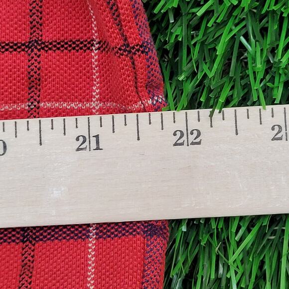 Vintage Ralph-Lauren Plaid Polo Shirt Large 22x28 USA Made - Picture 4 of 13